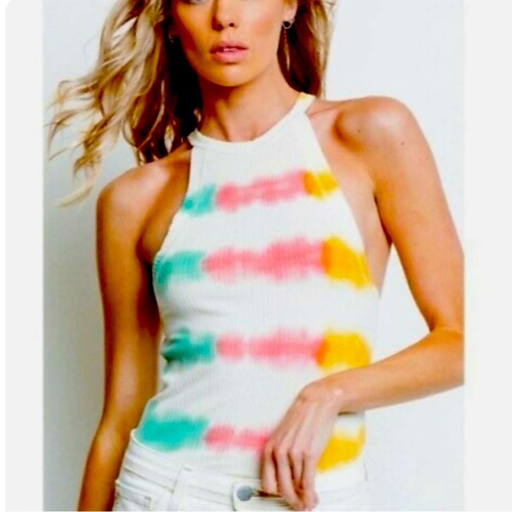We the Free easy breeeeeezy tie dye tank